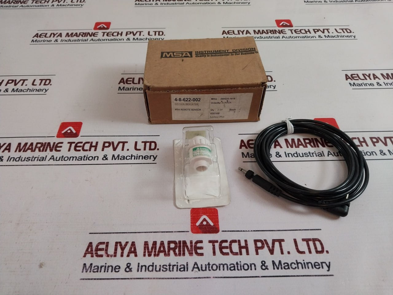 Msa 458169 Oxygen Sensor Remote Cable 04H031-1618
