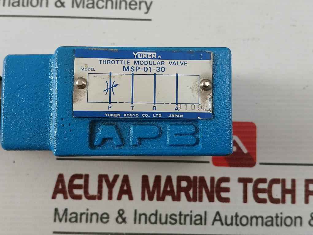 Msp-01-30 Yuken Throttle Moduler Valve