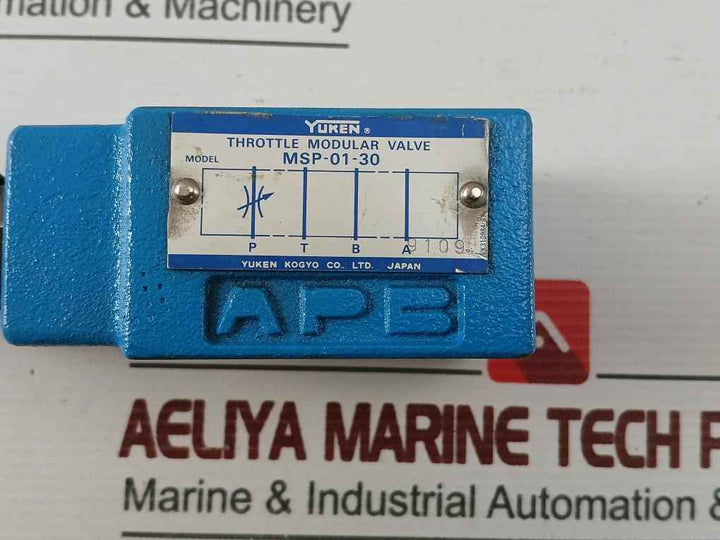 Msp-01-30 Yuken Throttle Moduler Valve