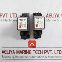 Msp 2P 240A Power Relay With Socket 240Vac Salzer