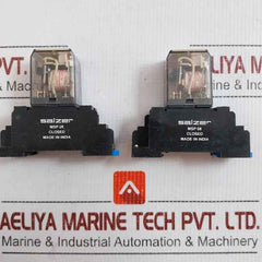 Msp 2P 240A Power Relay With Socket 240Vac Salzer