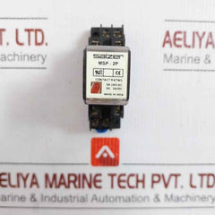 Msp 2P 240A Power Relay With Socket 240Vac Salzer
