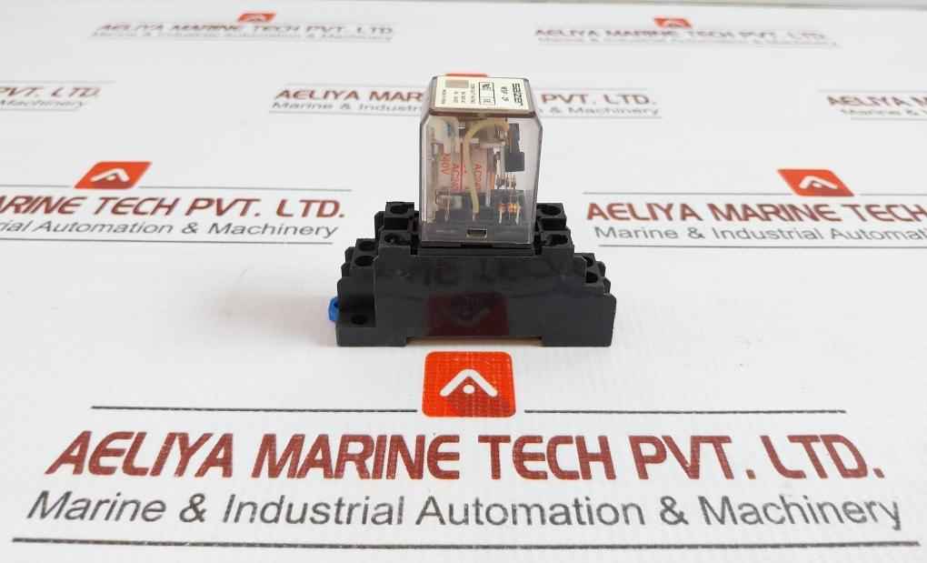 Msp 2P 240A Power Relay With Socket 240Vac Salzer