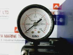 Mst Marsen V-con Pressure Gauge Valve Operating Viewer 0 To 0.3 Mpa 0 To 3 Bar