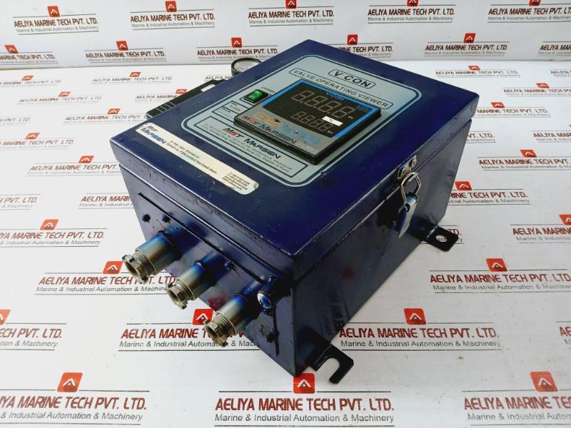 Mst Marsen V-con Pressure Gauge Valve Operating Viewer 0 To 0.3 Mpa 0 To 3 Bar