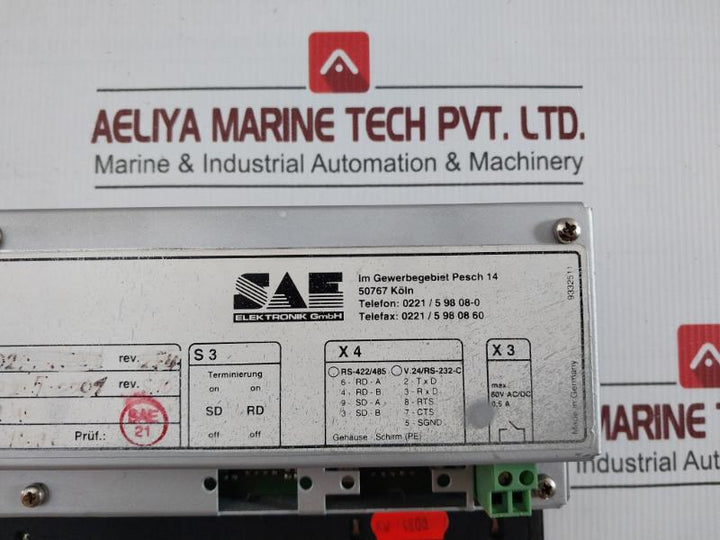 Mt-60 Control Panel 60V Ac/Dc Sae