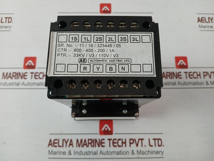 Mt-varmeter-sq-96 Analog Power Meter By Automatic Electric