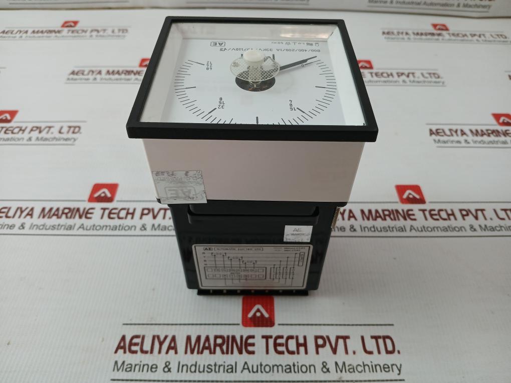 Mt-varmeter-sq-96 Analog Power Meter By Automatic Electric