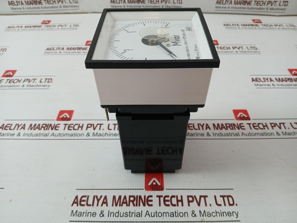 Mt-varmeter-sq-96 Analog Power Meter By Automatic Electric