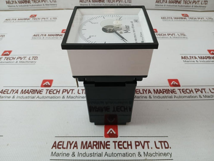 Mt-varmeter-sq-96 Analog Power Meter By Automatic Electric