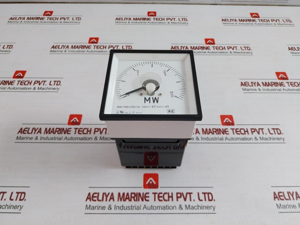 Mt-wattmeter-sq-96 Automatic Electric Analog Megawatt Power Meter