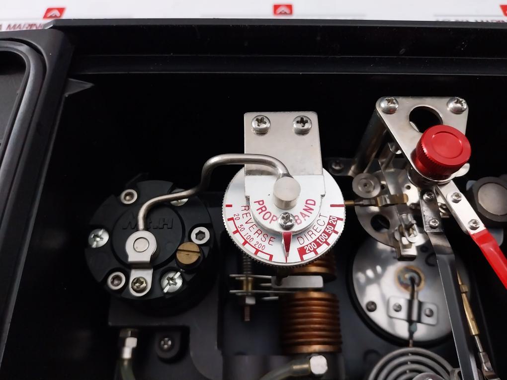 Mt.H Con-t100 Pneumatic/Temperature Indicating Controller W/ 10 Meter Cable 0-30 Psi 0-2 Bar