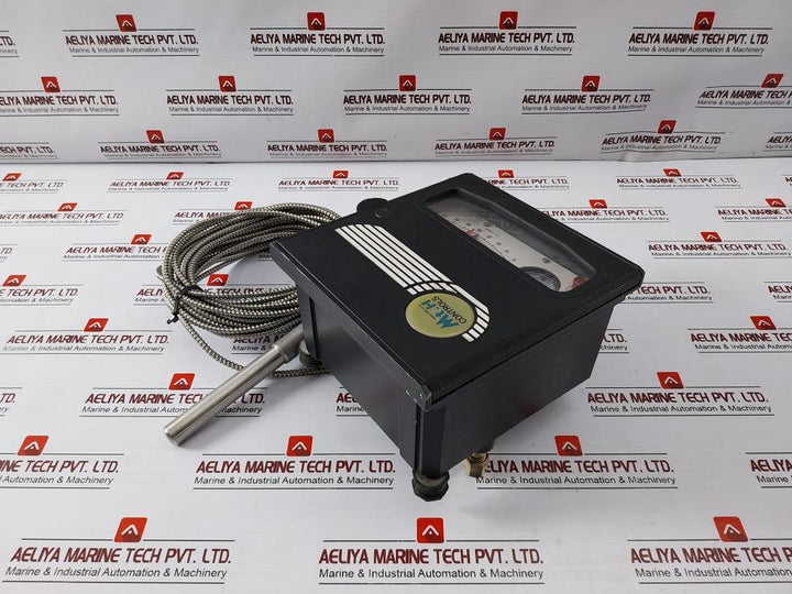 Mt.H Con-t100 Pneumatic/Temperature Indicating Controller W/ 10 Meter Cable 0-30 Psi 0-2 Bar