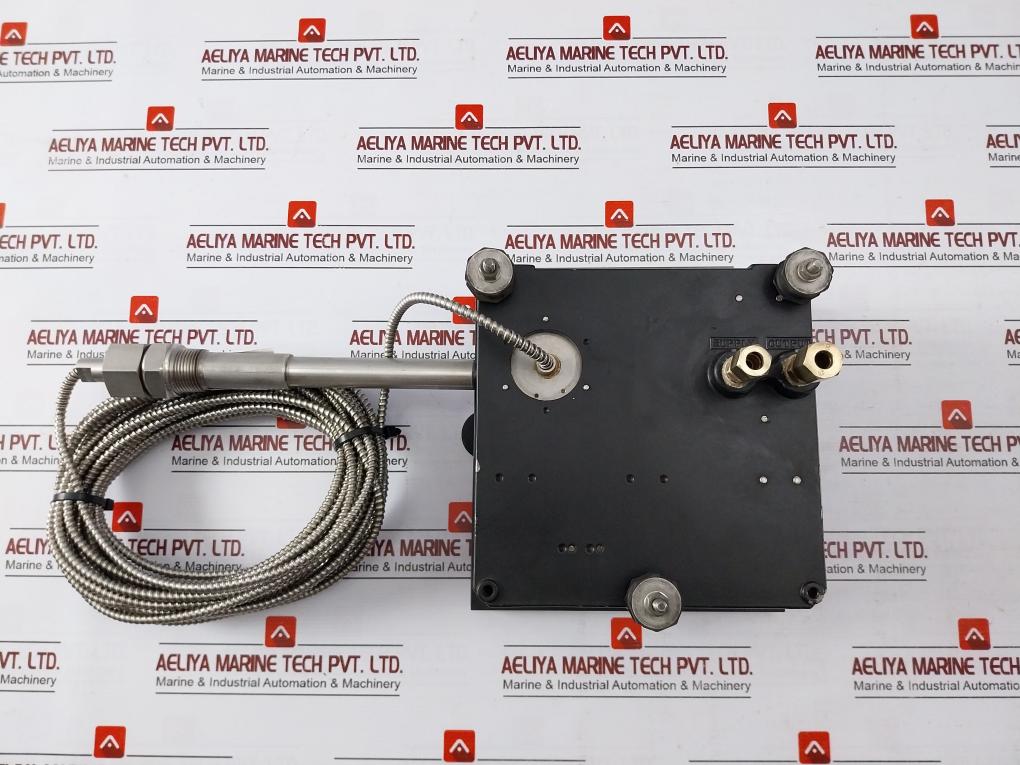 Mt.H Con-t100 Pneumatic/Temperature Indicating Controller W/ 10 Meter Cable 0-30 Psi 0-2 Bar