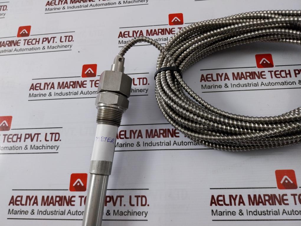 Mt.H Con-t100 Pneumatic/Temperature Indicating Controller W/ 10 Meter Cable 0-30 Psi 0-2 Bar