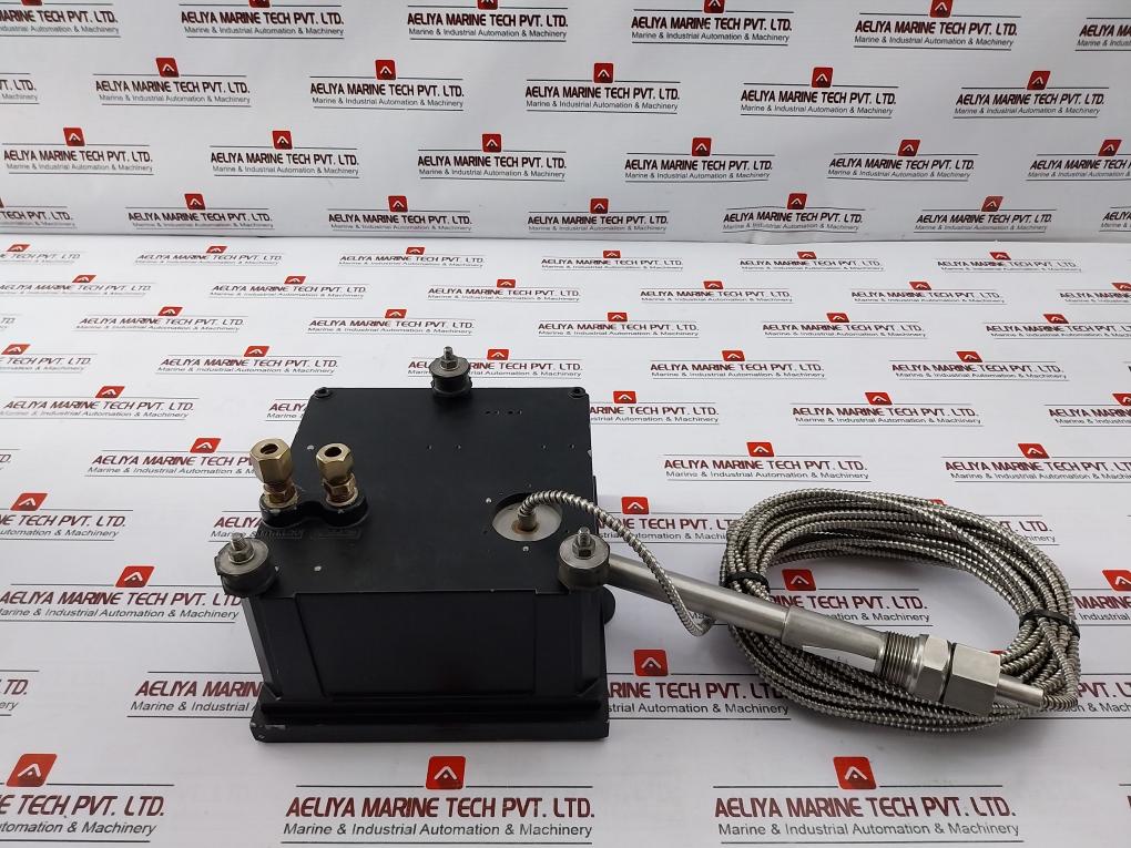 Mt.H Con-t100 Pneumatic/Temperature Indicating Controller W/ 10 Meter Cable 0-30 Psi 0-2 Bar