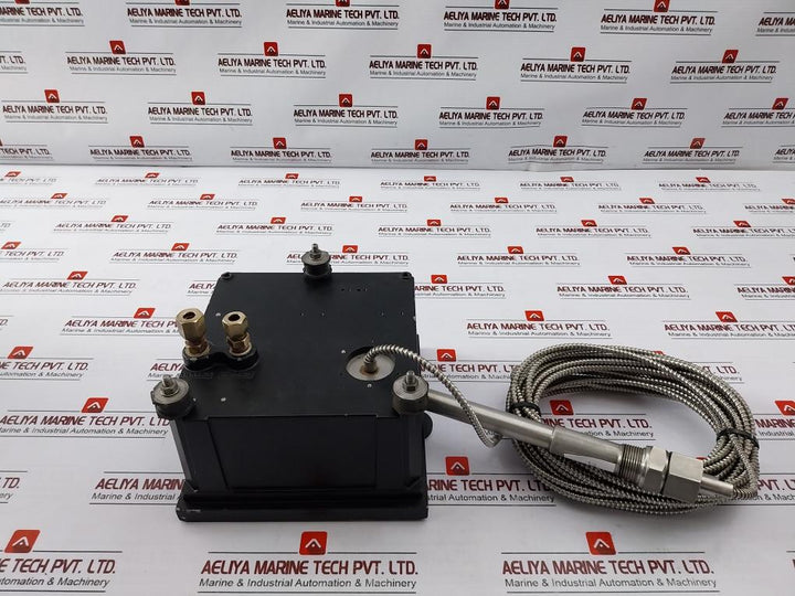 Mt.H Con-t100 Pneumatic/Temperature Indicating Controller W/ 10 Meter Cable 0-30 Psi 0-2 Bar