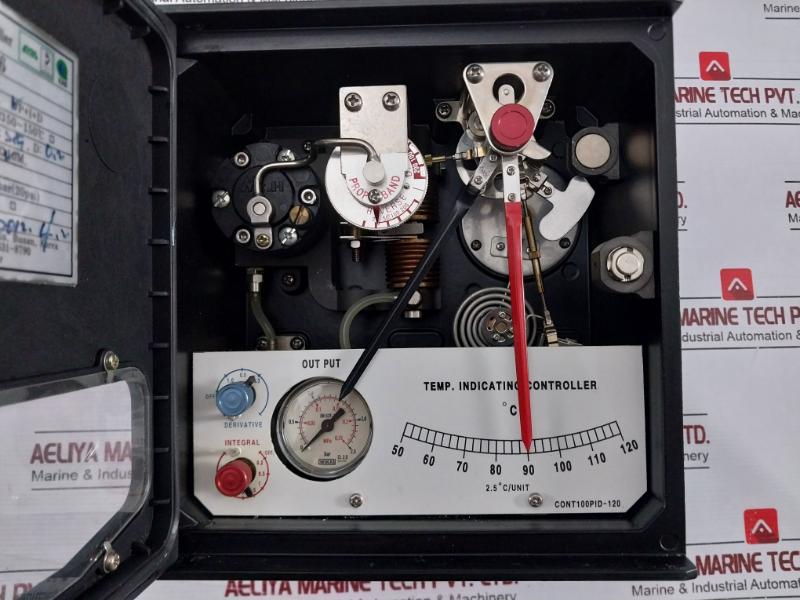 Mt. H Con-t100 Temperature Indicating Controller, 0-2.5 Bar, 0-0.25 Mpa