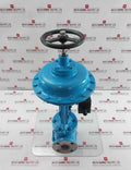 Mt.H Control Valves 2-way Pneumatic Control Valve W/ Smart Positioner Hnd-fln