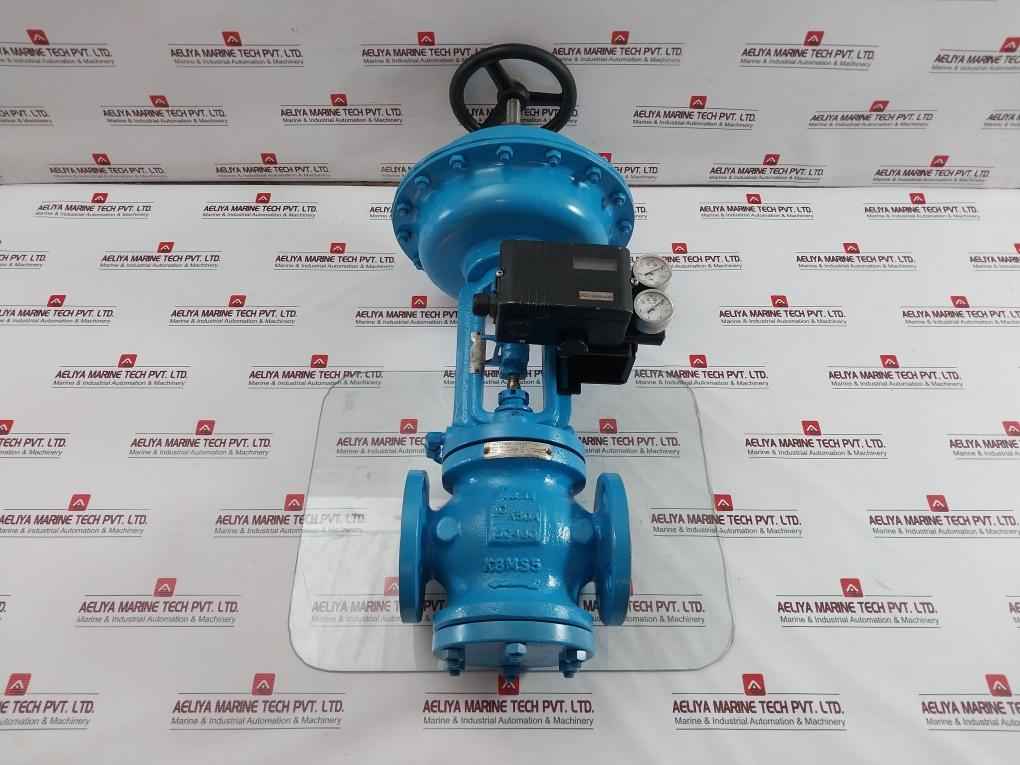 Mt.H Control Valves 2-way Pneumatic Control Valve W/ Smart Positioner Hnd-fln