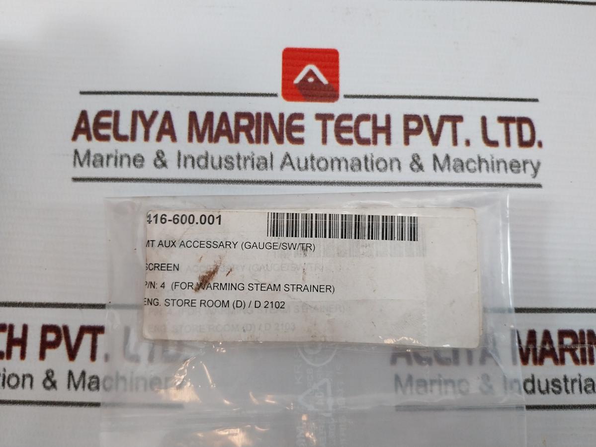 Mt Aux Accessory (Gauge/Sw/Tr) 4 For Warming Steam Strainer