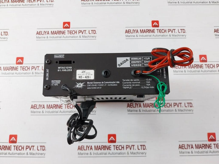 Mtac1210 Montel Switched-mode Converter 10A 13.6V