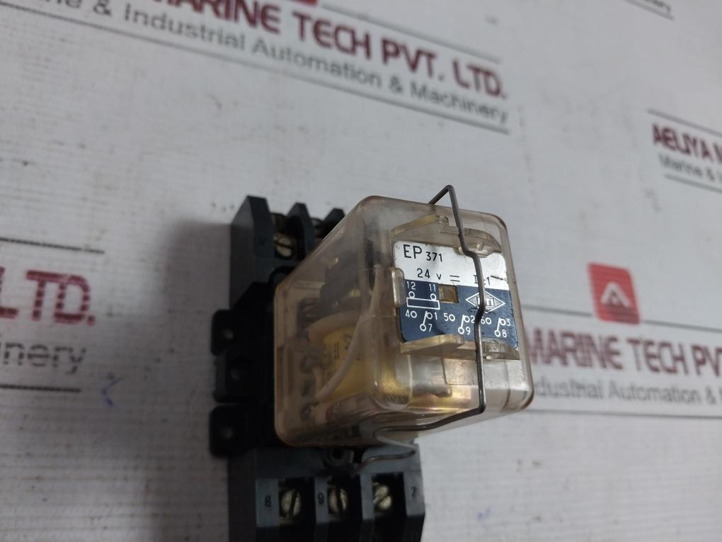 Mti Ep 371 Relay With Socket 24V Ic1