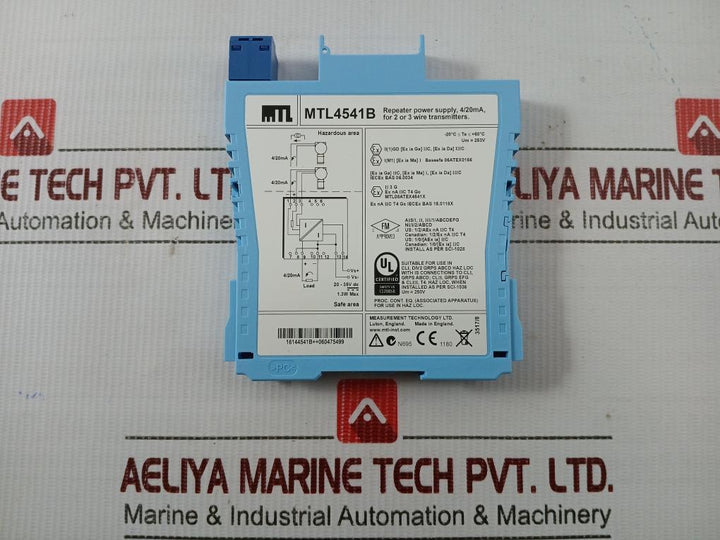 Mtl4541B-Repeater-Power-Supply-Module-4-20Ma-20-35Vdc-Measurement-Technology-208080-6