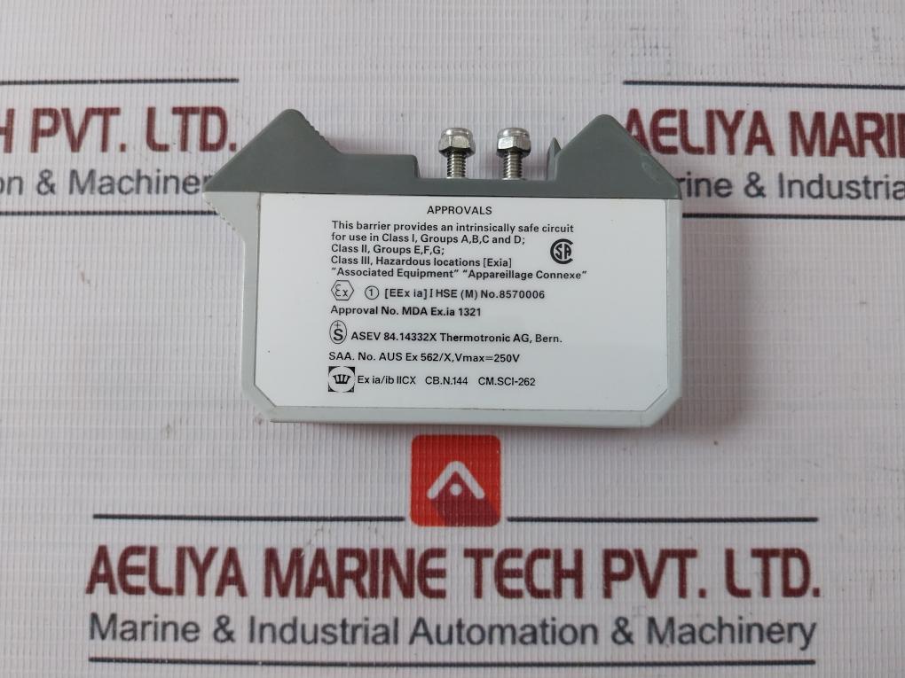 Mtl 761Ac Shunt-diode Safety Barrier Ex 832452 Vmax=250V