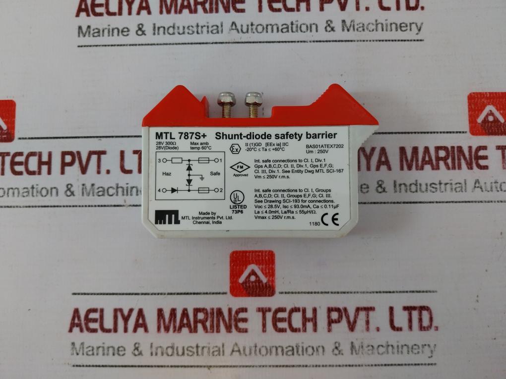 Mtl 787S+ Shunt-diode Safety Barrier