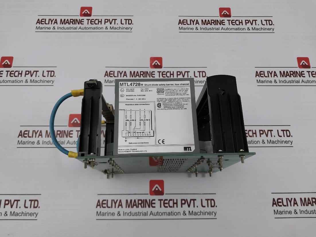 Mtl Bgm708 Four Channel Shunt-diode Safety Barrier 250V