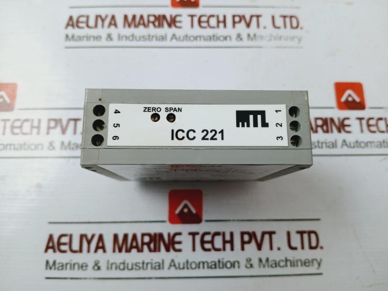 Mtl Icc 221 Temperature Converter Icc221-k6-o1-d1 4 To 20 Ma