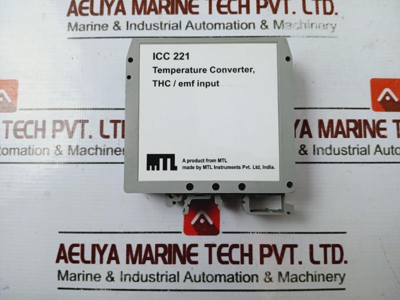 Mtl Icc 221 Temperature Converter Icc221-k6-o1-d1 4 To 20 Ma