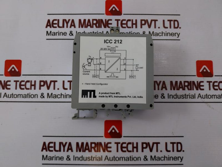 Mtl Instruments Icc 212 Repeater Power Supply/isolating Driver 20-35vdc