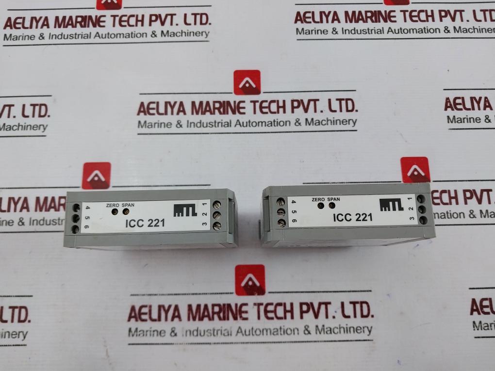 Mtl Instruments Icc 221 Temperature Converter 1-5 Vdc Icc221-k2-o1-d1