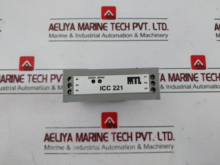 Mtl Instruments Icc 221 Temperature Converter 1-5 Vdc Icc221-k2-o1-d1