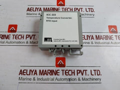 Mtl Instruments Icc222-r5-01 Temperature Converter Rtd Input 4 To 20 Ma