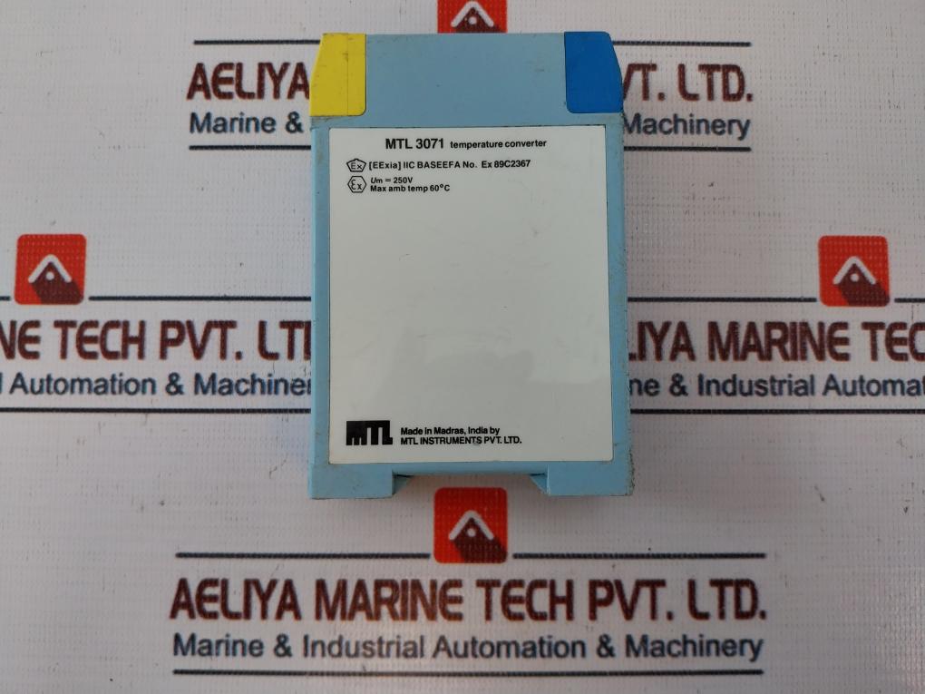 Mtl Instruments Mtl3071 Temperature Converter Mtl 3000 Series 50Ma