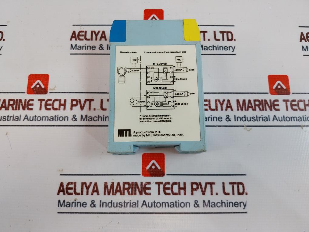 MTL Instruments MTL 3046B Repeater Power Supply Mtl 3000 Series, 250v