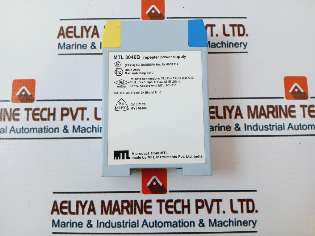 Mtl Instruments Mtl3046B Repeater Power Supply 3046B