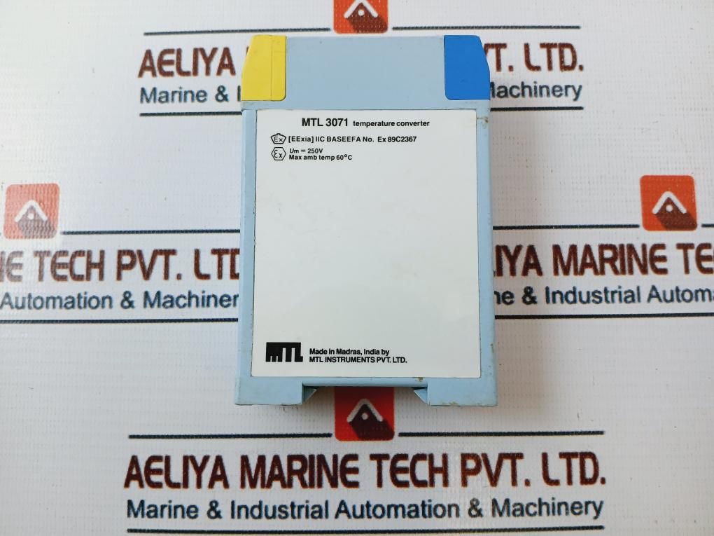 Mtl Instruments Mtl 3071 Series Mtl 3000 Temperature Converter