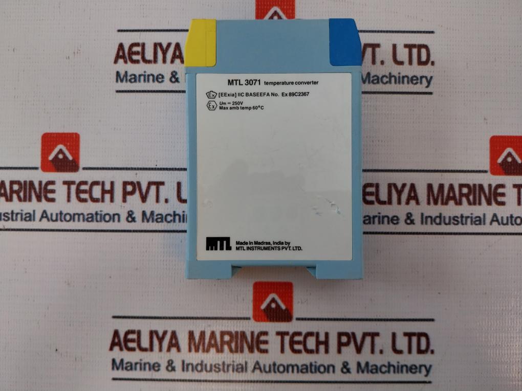 Mtl Instruments Mtl 3071 Temperature Converter 4/20Ma