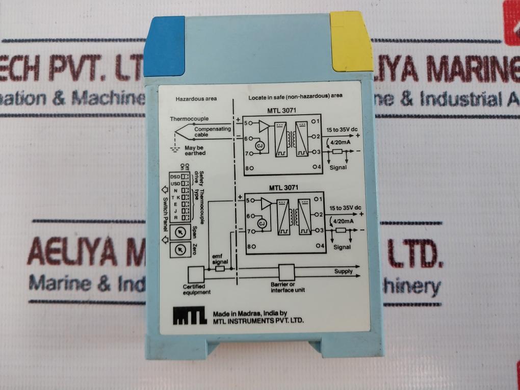 Mtl Instruments Mtl3071 Temperature Converter