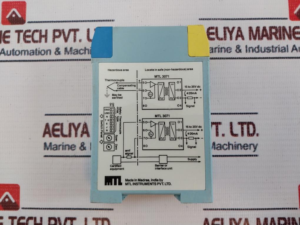 Mtl Instruments Mtl3071 Temperature Converter , Um=250V