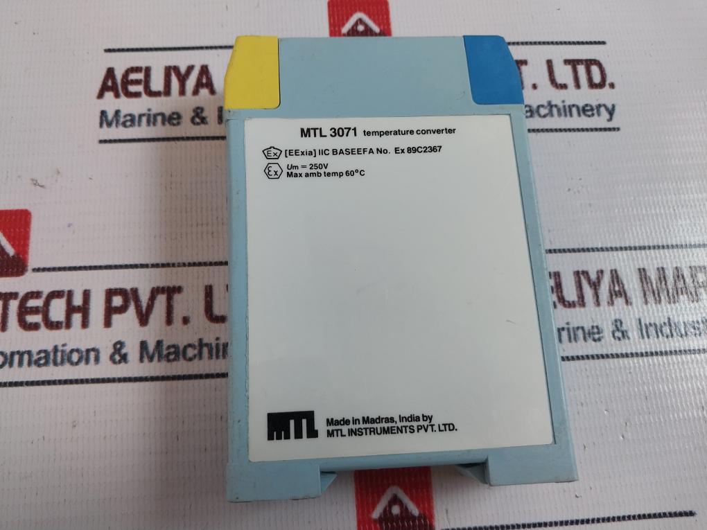 Mtl Instruments Mtl3071 Temperature Converter 15 To 35V Dc 4/20 Ma