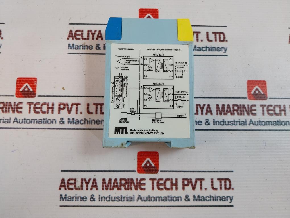 Mtl Instruments Mtl 3071 Temperature Converter 250V