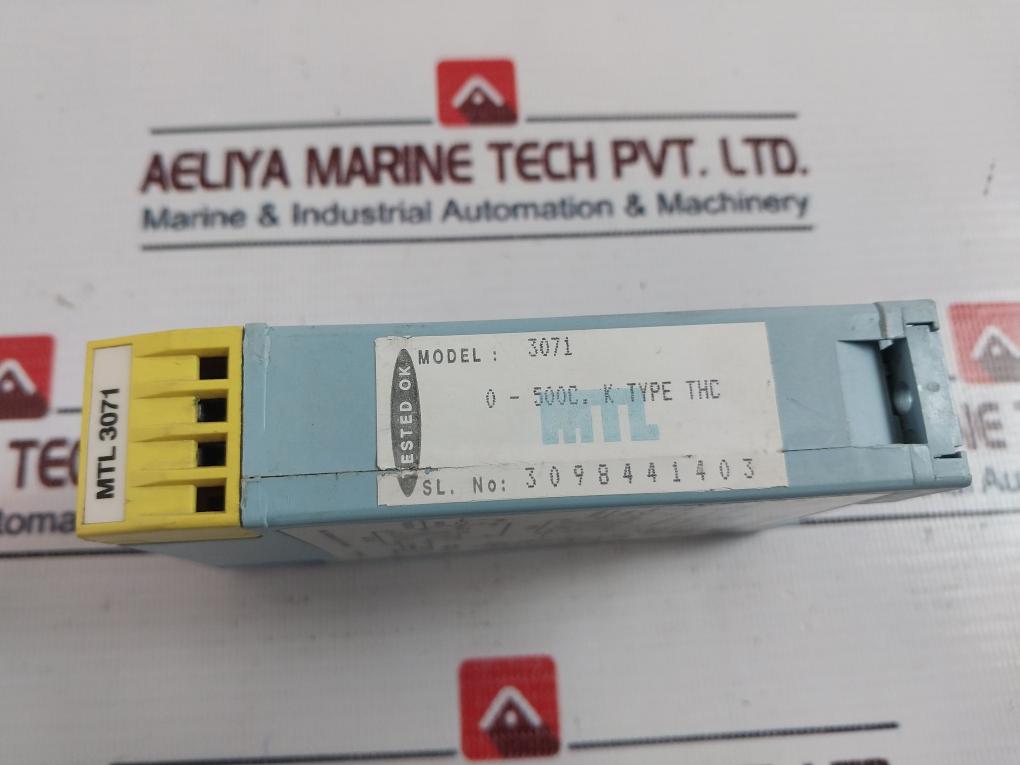 Mtl Instruments Mtl 3071 Temperature Converter 3071, 250V