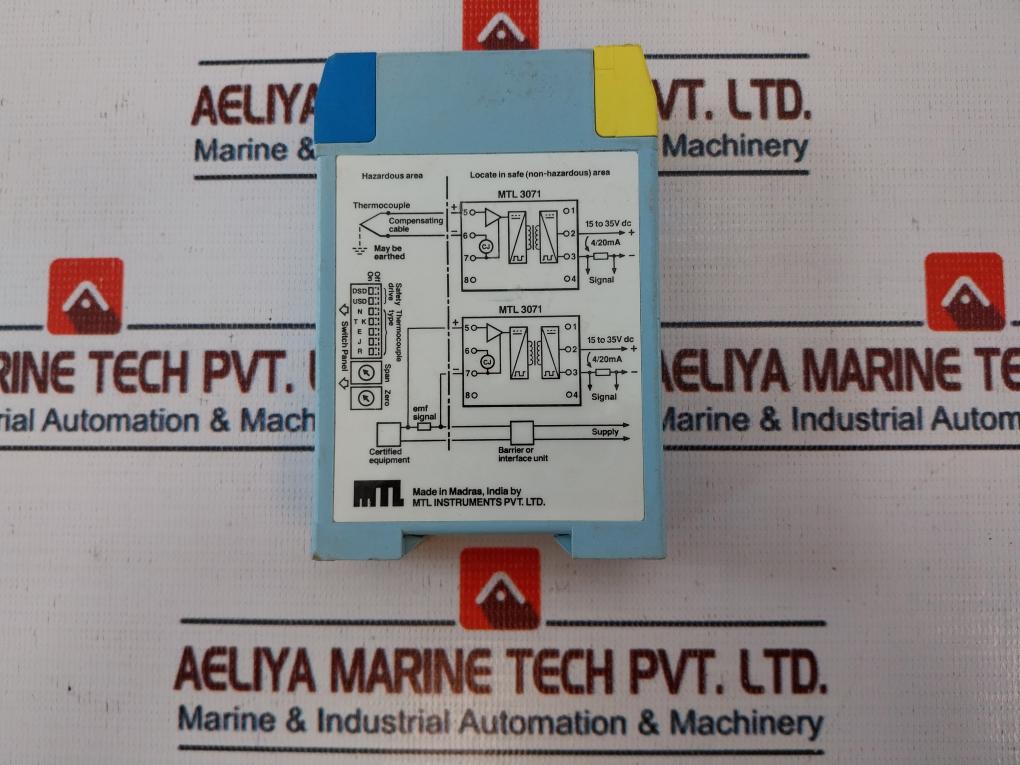 Mtl Instruments Mtl3071 Temperature Converter Mtl 3000 Series