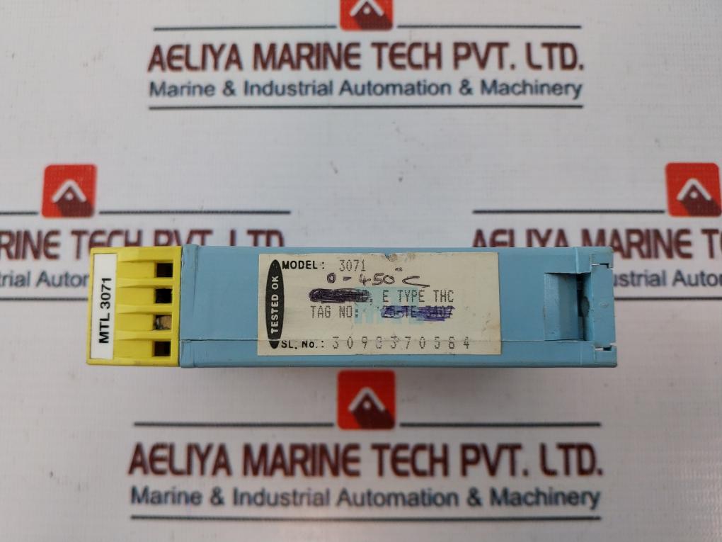 Mtl Instruments MTL3071 Temperature Converter Mtl 3000 Series