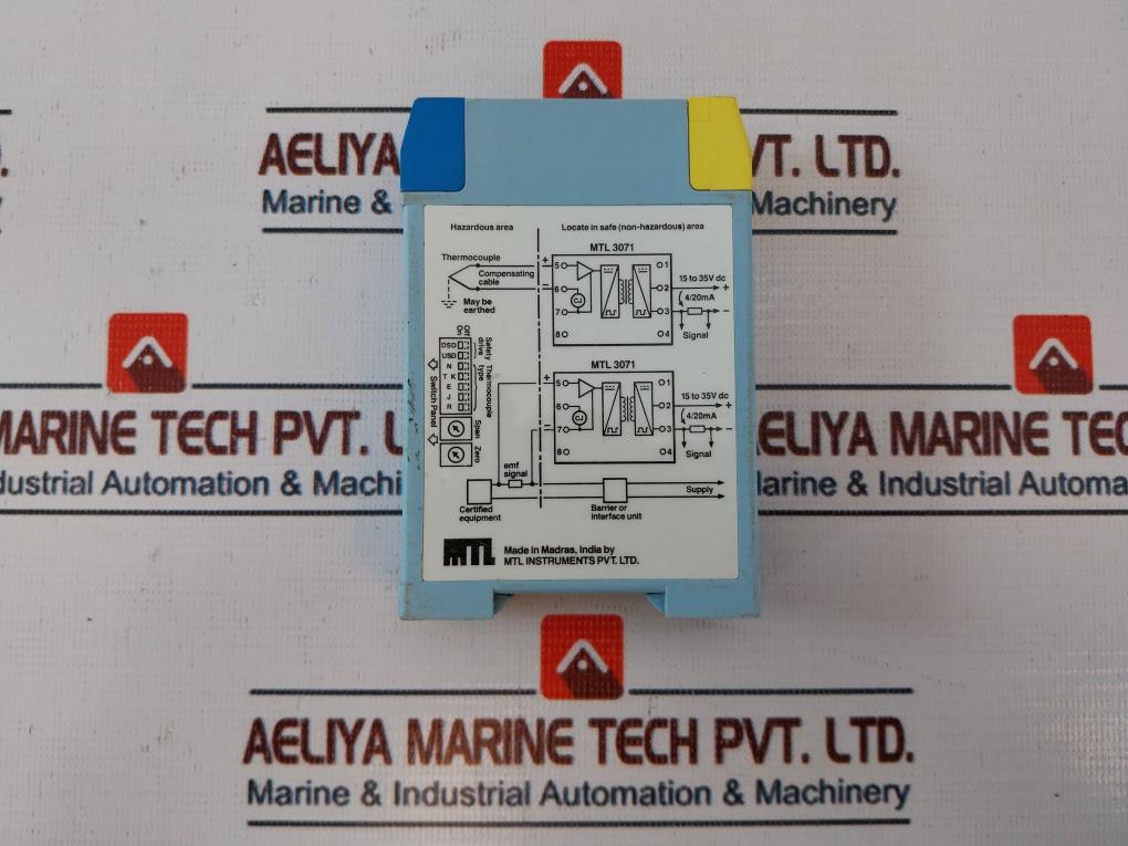 Mtl Instruments MTL 3071 Temperature Converter Mtl 3000 Series 250V